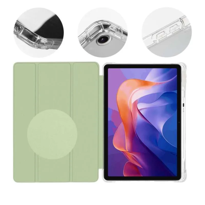 OBAL:ME MistyTab Puzdro pre Xiaomi Redmi Pad 2 Light Green (8596311290503)