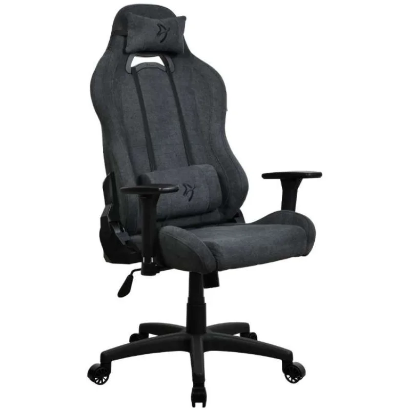 AROZZI herní židle TORRETTA Soft Fabric v2/ látkový povrch/ tmavě šedá (TORRETTA-SFB-DG2)