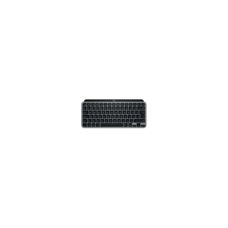 Logitech® MX Keys Mini For Mac Minimalist Wireless Illuminated Keyboard-SPACE GREY-US INT'L-BT (920-012652)