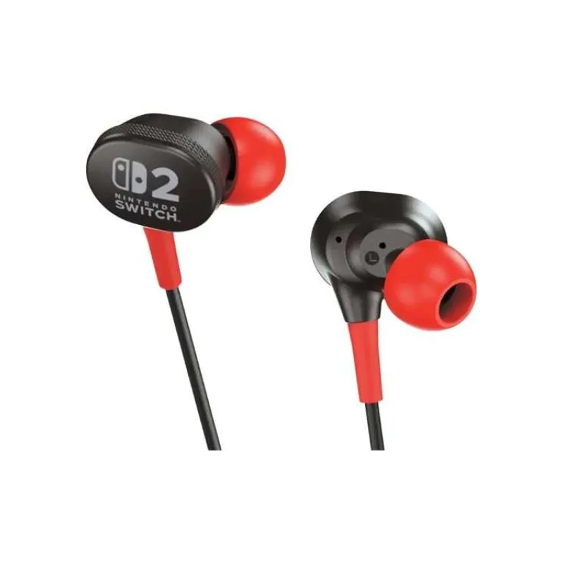 PowerA Drátová sluchátka pro Nintendo Switch 2 - černý (NSHS0531-01)