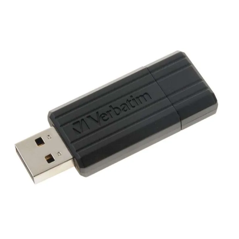 VERBATIM Flash disk 8 GB Store 'n' Go PinStripe, čierny (49062)