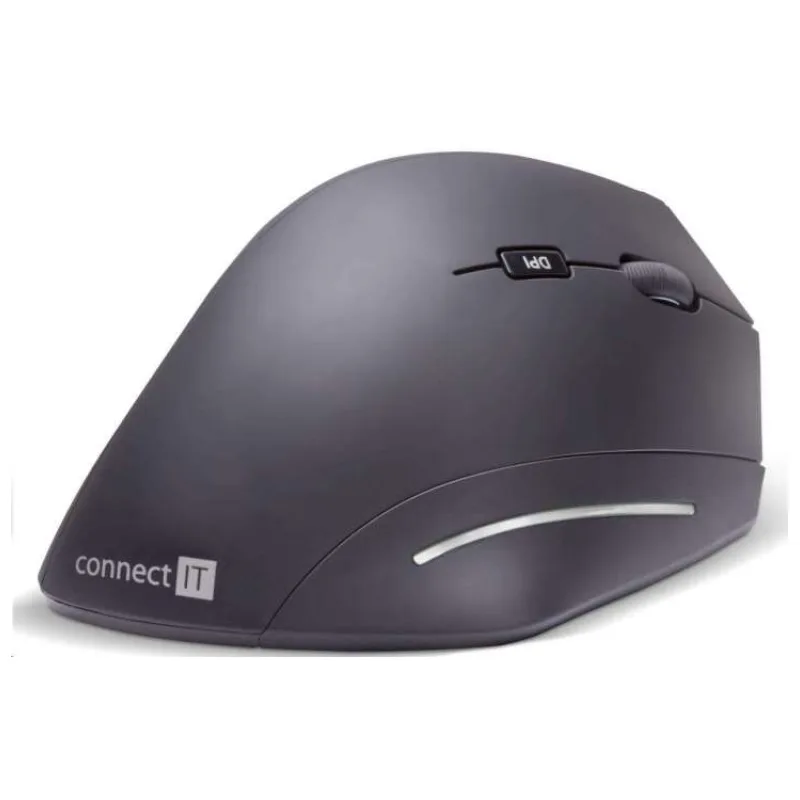CONNECT IT FOR HEALTH ergonomická vertikální myš, bezdrátová, USB, 2,4Ghz (CMO-2510-BK)