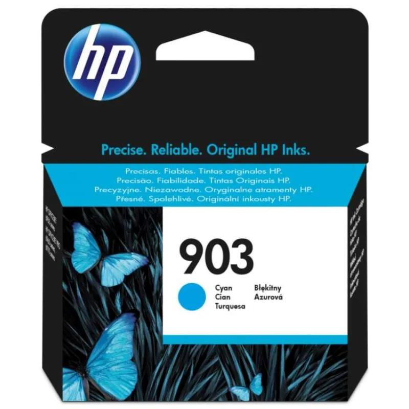 HP inkoustová kazeta 903XL azurová T6M03AE, originál (T6M03AE)