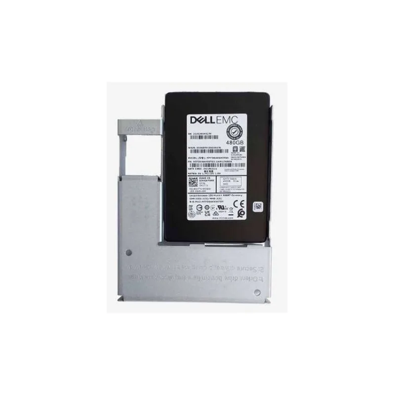 DELL disk 480GB SSD/ SATA Read Intensive/ ISE/ 6Gbps/ 512e / 2.5" ve 3.5" rám./ cabled/ pro PowerEdge T150, T140 (345-BDZB)