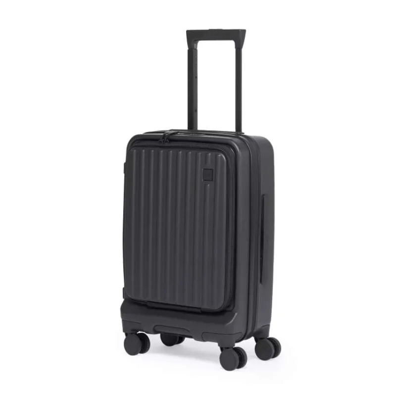 ACER Barcelona luggage 20", černý, pevný cestovní kufr, materiál: 100% recyklovaný PET, TSA kombinační zámek (GP.LUG11.009)