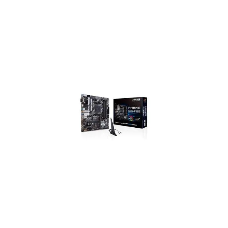 ASUS MB Sc AM4 PRIME B550M-A WIFI II, AMD B550, 4xDDR4, 1xHDMI, 1xDVI, 1xVGA, WI-FI, mATX (90MB19X0-M0EAY0)