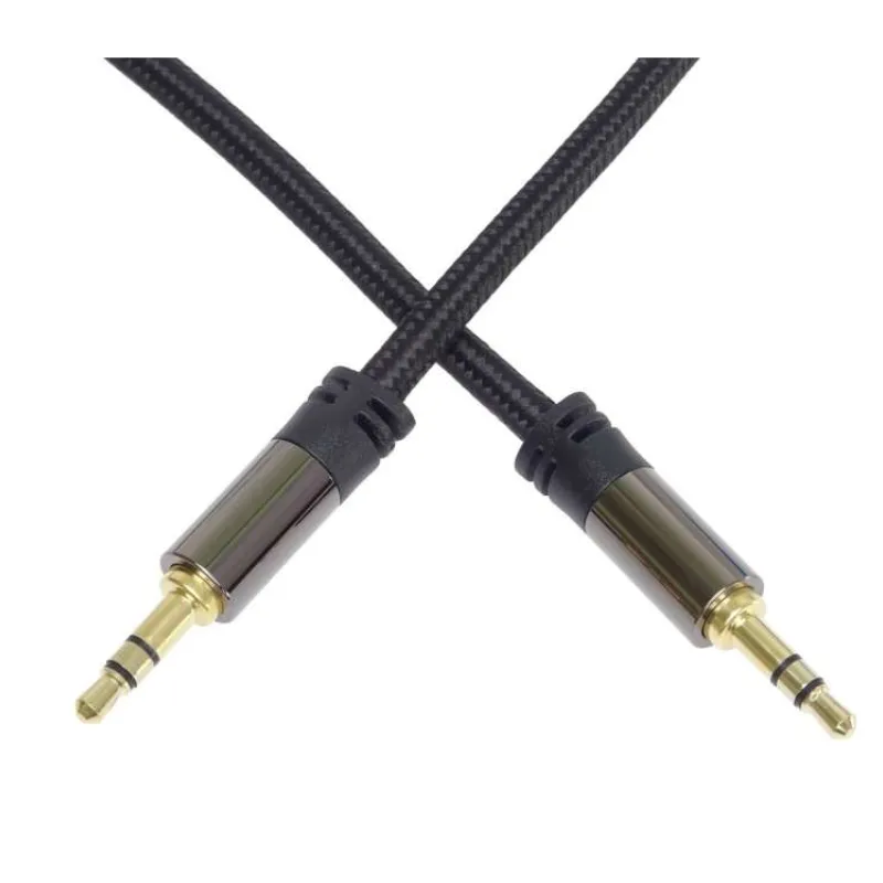 PREMIUMCORD kabel, stíněný, Jack 3.5mm - Jack 3.5mm M/M 1,5m (kjqmm015t)