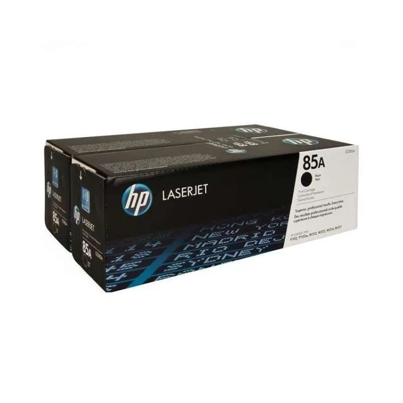 HP tisková kazeta černá pro P1102 CE285AD doublepack originál (CE285AD)