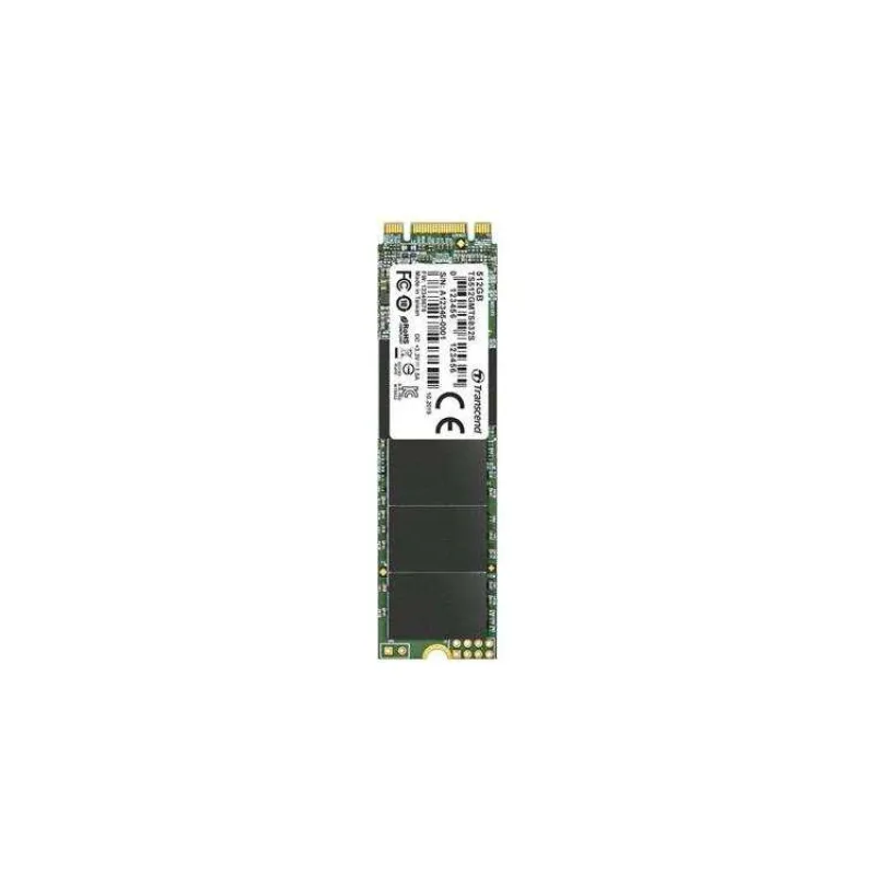 TRANSCEND SSD MTS832S, jednostranný, 512 GB, M.2 2280, SATA B+M Key, TLC (TS512GMTS832S)