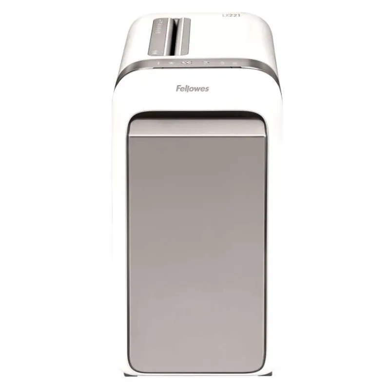Fellowes Skartovač LX 221 bílý 20 listů/30L/NBÚ3/křížový řez (felshlx221bl)