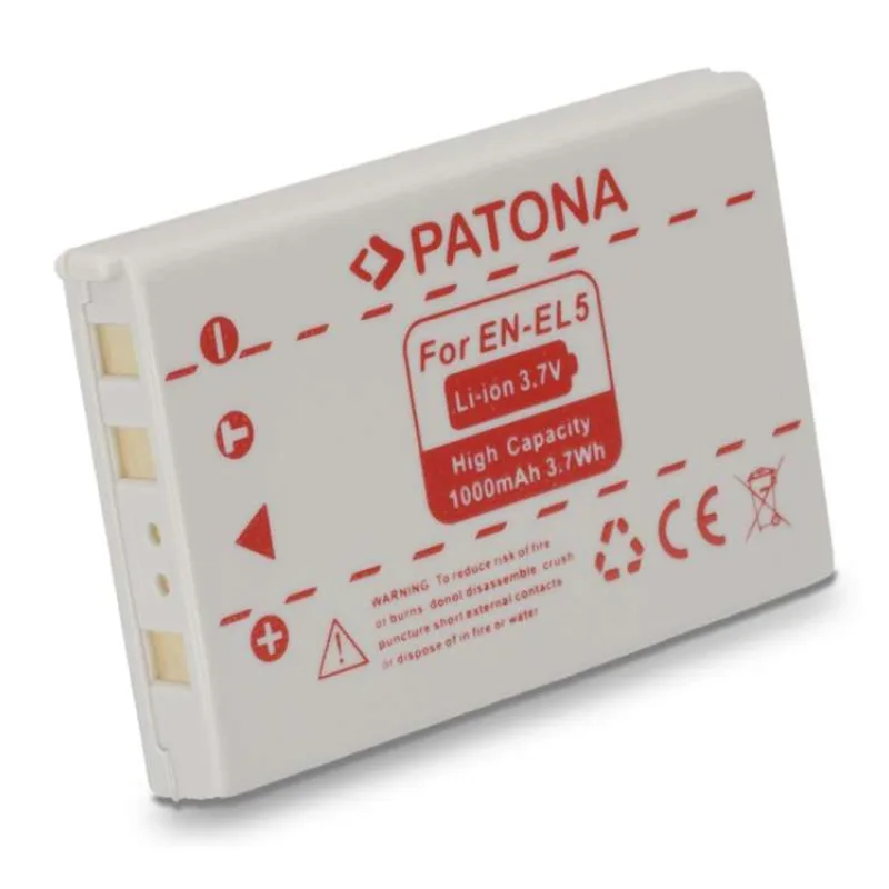 PATONA baterie pro foto Nikon EN-EL5 1000mAh (PT1037)