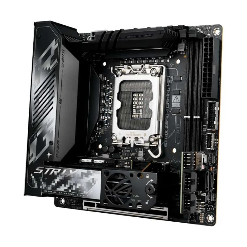 ASUS MB Sc LGA1851 ROG STRIX Z890-I GAMING WIFI, Intel Z890, 2xDDR5, 1xHDMI, 2xThunderbolt, WI-FI, Mini-ITX (90MB1IC0-M0EAY1)