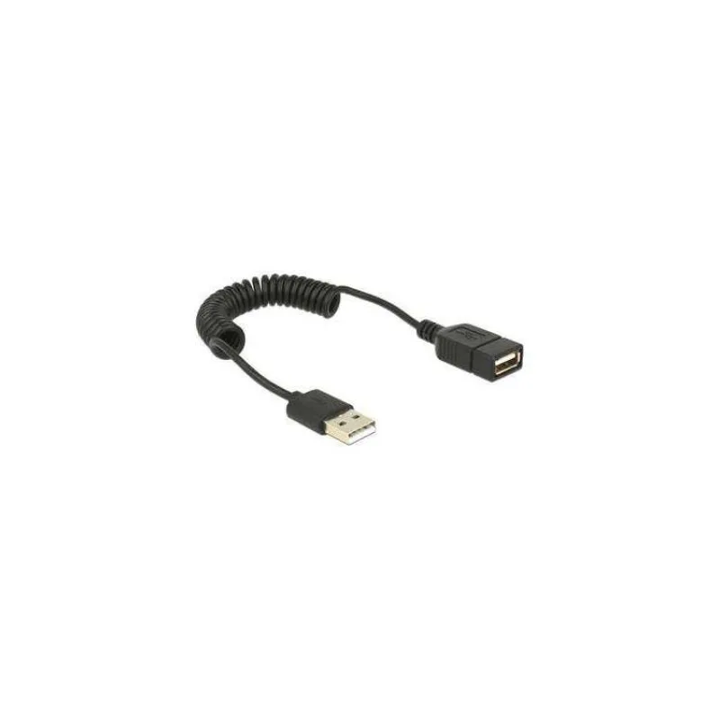 Delock kabel USB 2.0, prodlužovací, samec/samice, kroucený kabel (83163)