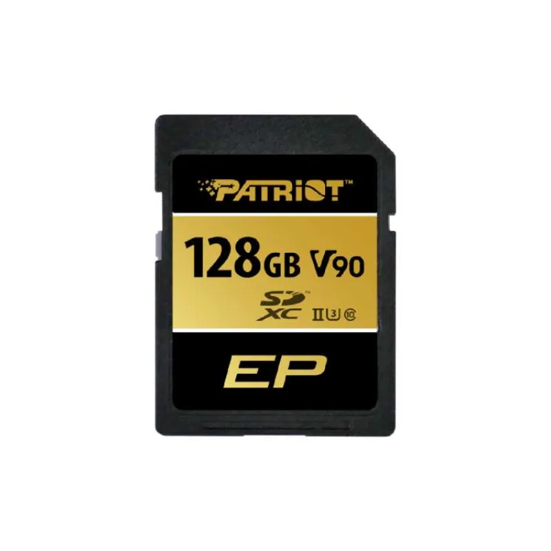 Patriot V90/SDXC/128GB/UHS-II U3/Class 10/+ Adaptér (PEF128GEP92SDX)
