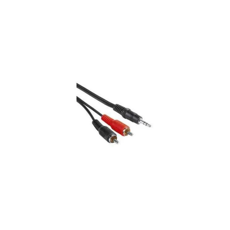 PremiumCord Kábel Jack 3.5mm-2xCINCH M/M 2m (kjackcin)