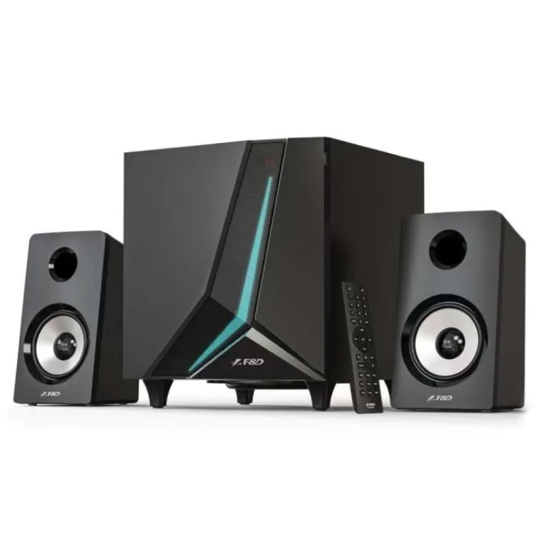 FENDA F&D repro F670X/ 2.1/ 70W/ černé/ BT5.3/ USB přehrávání/ RGB/ dálkové ovládání (F670X)