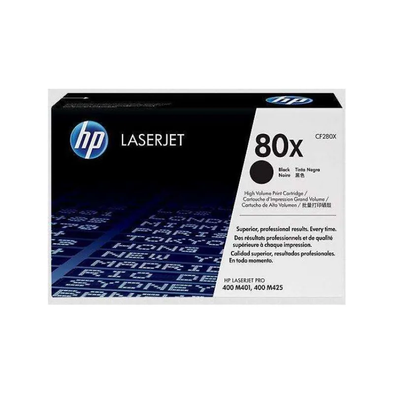 HP tisková kazeta černá velká, CF280X originál (CF280X)