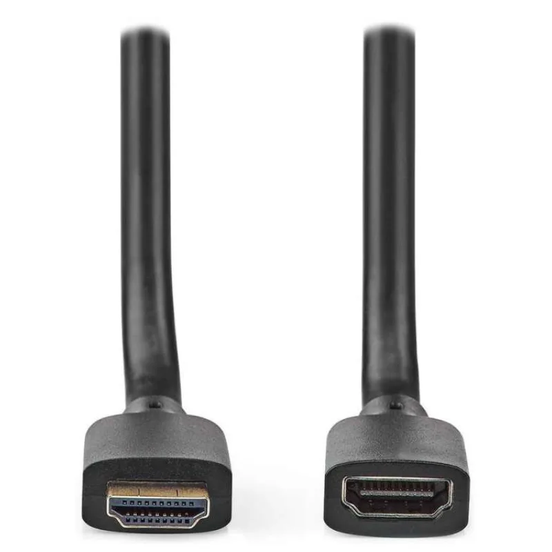 NEDIS prodlužovací Ultra High Speed HDMI 2.1 kabel s ethernetem/ 8K@60Hz/ zlacené konektory HDMI-HDMI/ černý/ BOX/ 1m (CVGB35090BK10)