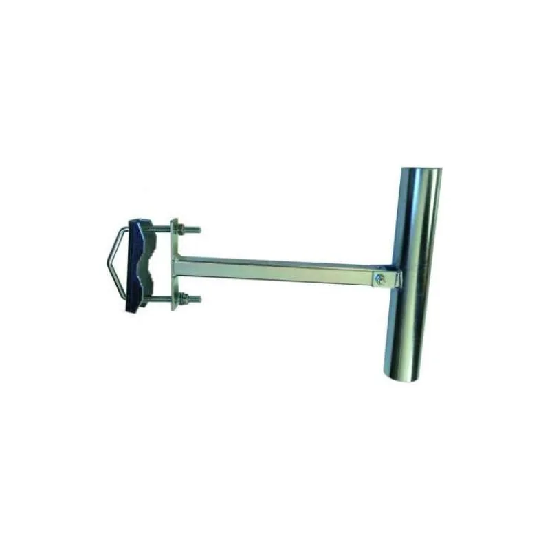 Držák antény na stožár nebo zeď, polohovatelný, galvanický zinek, délka 25cm (LTEU5G)