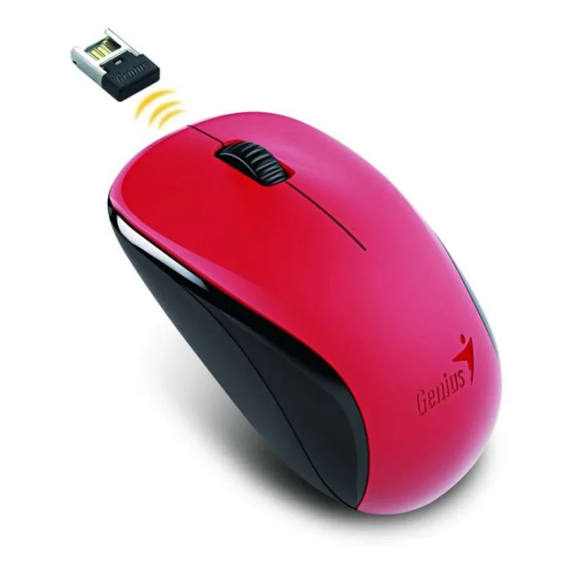 GENIUS NX-7000/ 1200 dpi/ Blue-Eye senzor/ bezdrátová/ červená (31030016403)