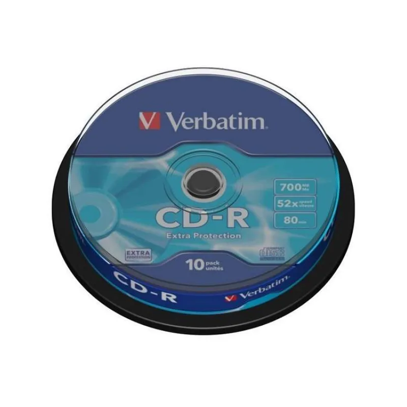 CD-R VERBATIM DTL 700MB 52X 10ks/cake (43437)