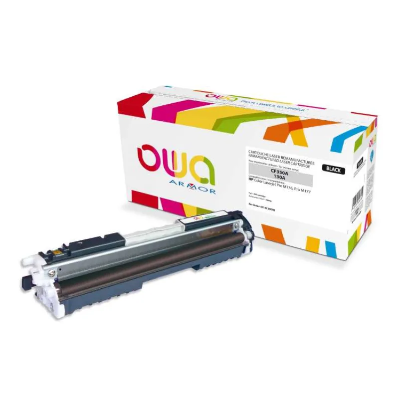 OWA Armor toner pre HP Color Laserjet Pro M176, M177, 1300 strán, CF350A, čierny/čierny (K15728OW)