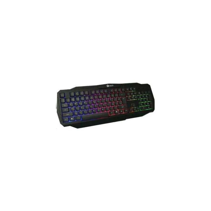 C-TECH herní klávesnice Arcus (GKB-15), casual gaming, CZ/SK, duhové podsvícení, USB (GKB-15)