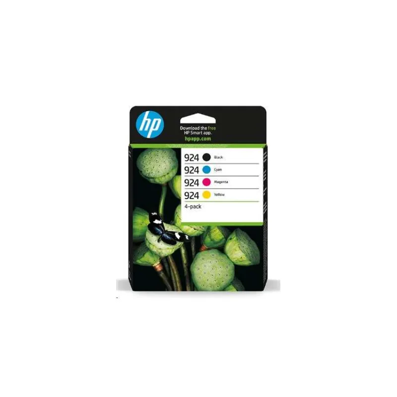 HP originál ink 6C3Z1NE, HP 924, CMYK, 500/3*400str. (6C3Z1NE)