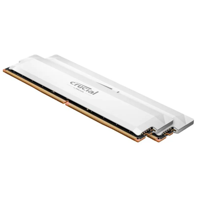 Crucial Pro/DDR5/64GB/6000MHz/CL40/2x32GB/White (CP2K32G60C40U5W)