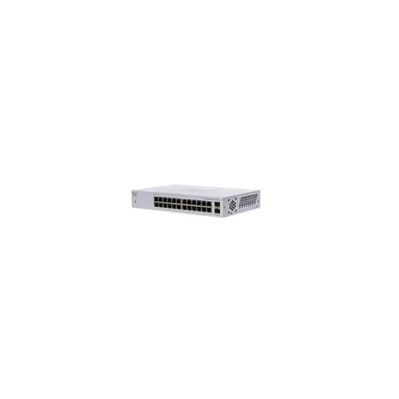 Cisco CBS110 Unmanaged 24-port GE, 2x1G SFP Shared - REFRESH (CBS110-24T-EU-RF)