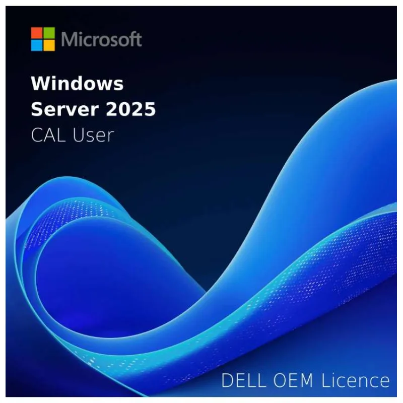 DELL MS Windows Server CAL 2025/2022/ 1 User CAL/ OEM/ Standard/ Datacenter (634-CVFP)
