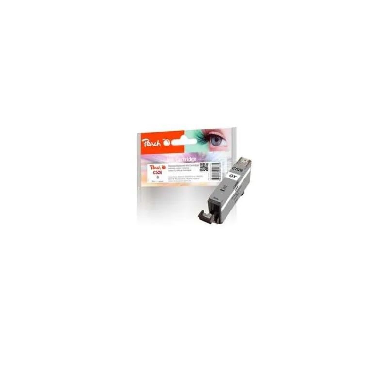 PEACH kompatibilní cartridge Canon CLI-526GY, Grey, 9 ml (314463)