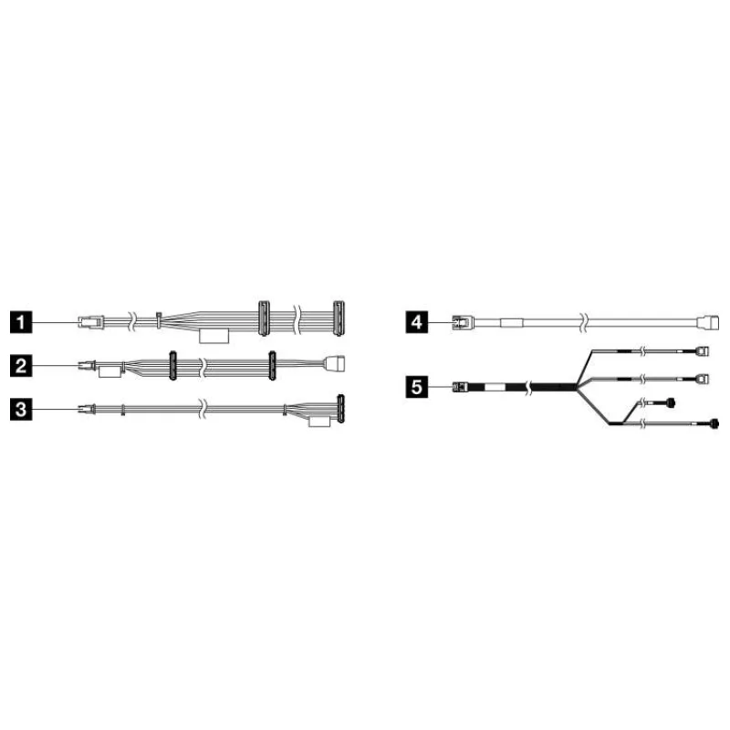 ThinkSystem ST50/ST45 V3 Internal Drive Cable Kit (4X97A93517)