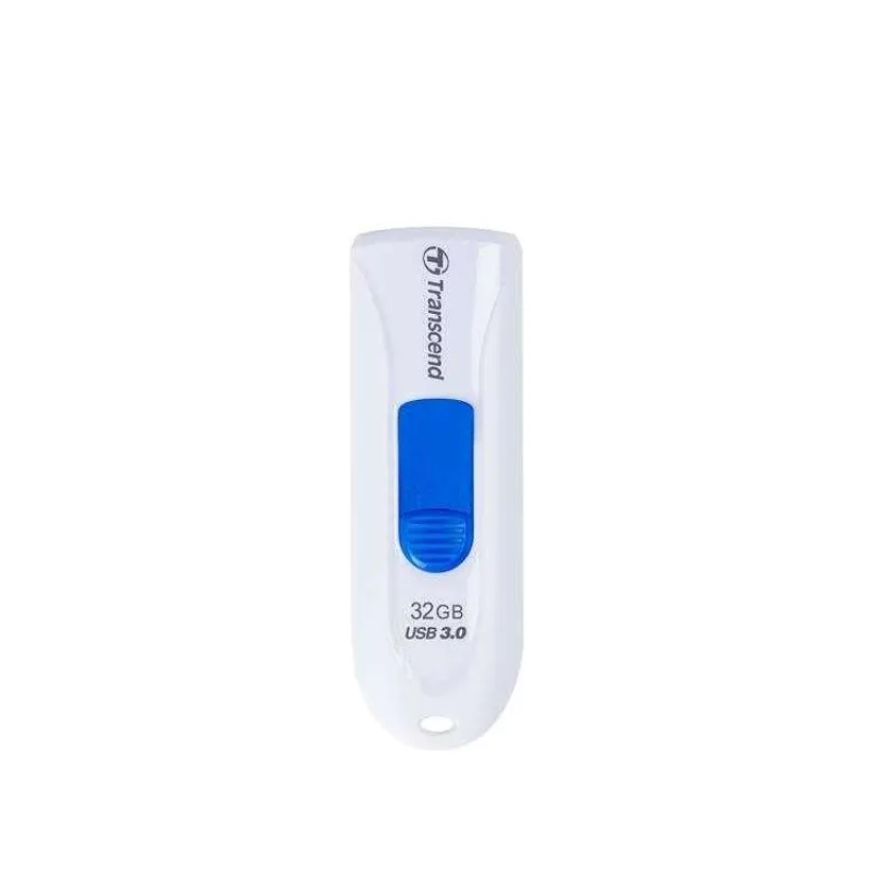 TRANSCEND Flash disk 32GB JetFlash®790, USB 3.1 (R:90/W:25 MB/s) biela/modrá (TS32GJF790W)