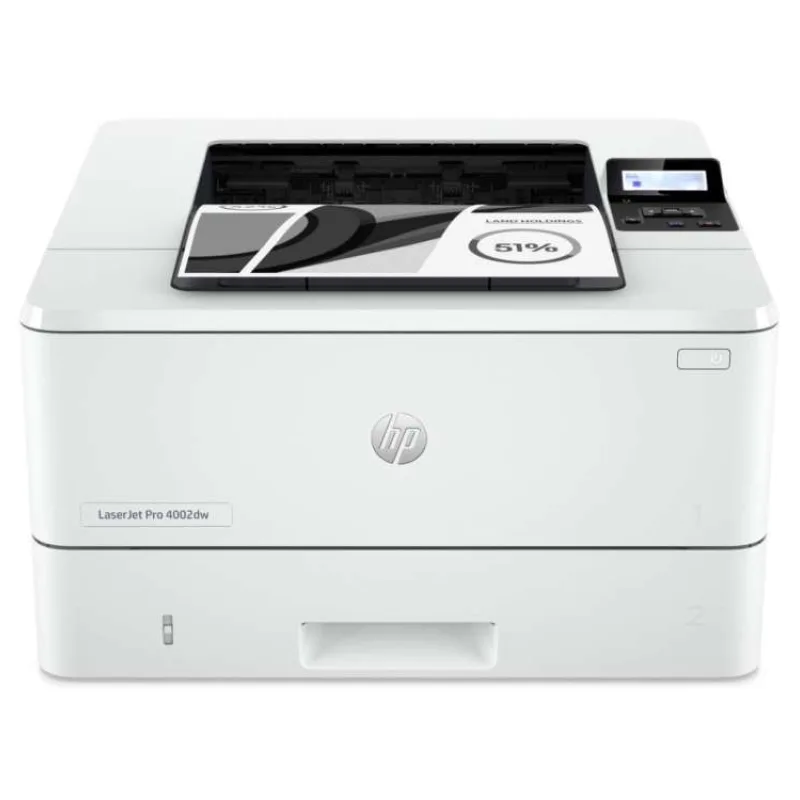 HP LaserJet Pro 4002dw/ čb/ A4/ 40ppm/ 1200x1200dpi/ USB/ LAN/ wifi/ duplex/ HP Smart/ AirPrint™ (2Z606F#B19)