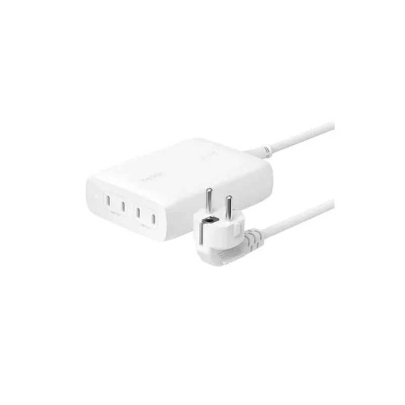 Belkin Boost Charge Pro 200W 4-Port USB-C GaN Charger - White (WCH015vfWH)