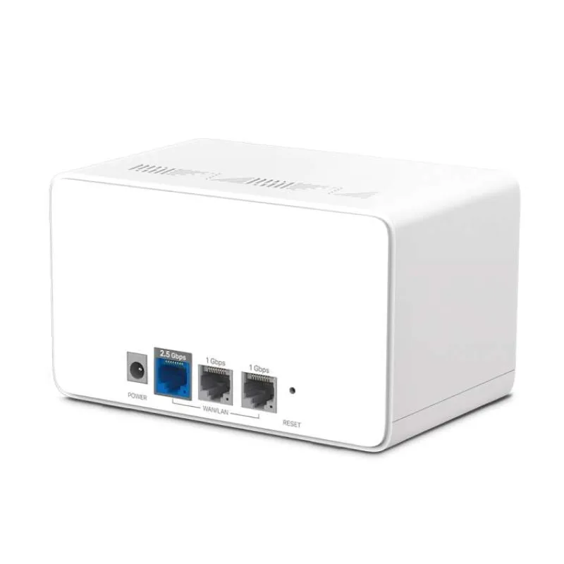 TP-LINK "AX6000 Whole Home Mesh Wi-Fi 6 SystemSPEED: 1148 Mbps at 2.4 GHz + 4804 Mbps at 5 GHzSPEC: Internal Antennas, (Halo H90X(3-pack))