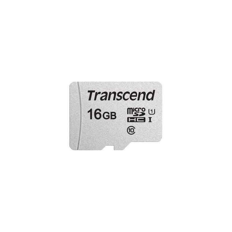 Karta TRANSCEND MicroSDHC 16GB 300S, UHS-I U1, bez adaptéra (TS16GUSD300S)