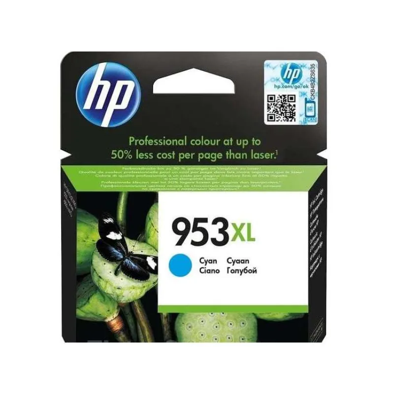 KAZETA HP F6U16AE Azúrová No.953XL (1600 str.) (F6U16AE)