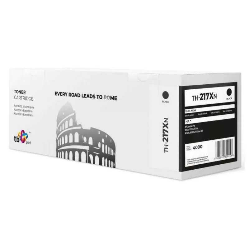 Toner TB kompatibilný s HP CF217X LJ M102, Čierna, new (TH-217XN)
