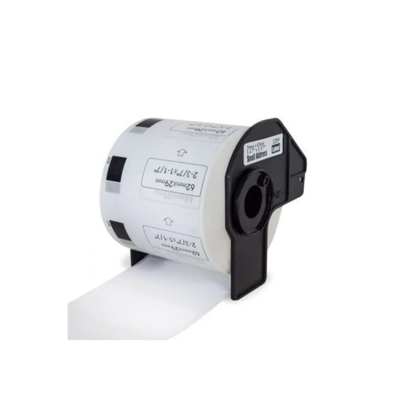 PRINTLINE kompatibilní s Brother DK-11209, papírové bílé, úzké adresy, 29 x 62mm, 800ks (PLLB03)