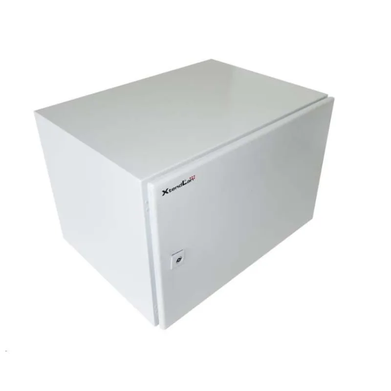 XtendLan 19" venkovní vodotěsný rozvaděč 8U 600x450, krytí IP55, nosnost 65kg, šedý (WEH-8U-604540)