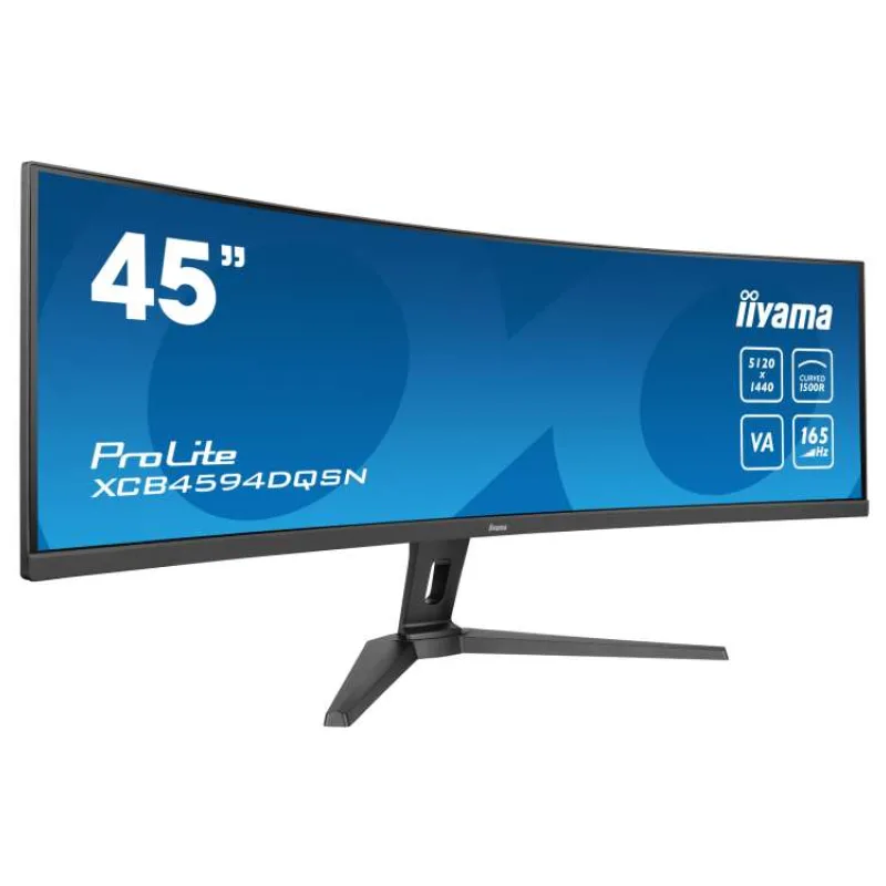 iiyama ProLite/XCB4594DQSN-B1/44,5"/VA/5120x1440/165Hz/0,8ms/Black/3R (XCB4594DQSN-B1)