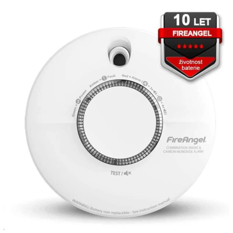 FireAngel Kombinovaný hlásič požáru a CO SCB10-INT (SCB10)
