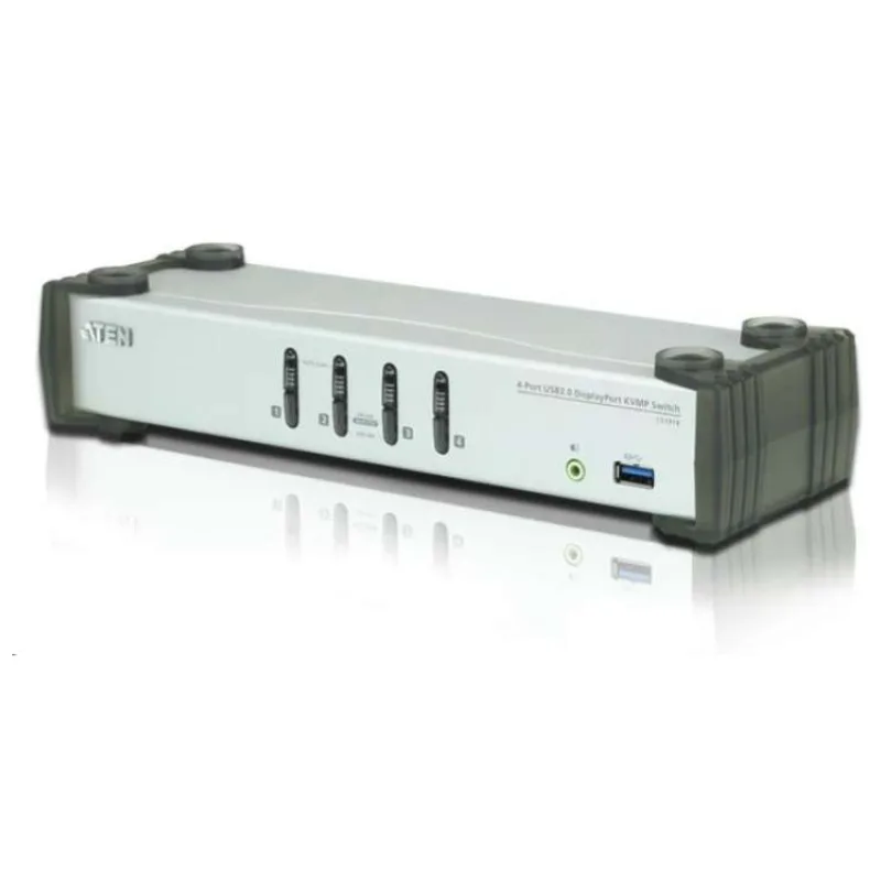 ATEN 4-port DisplayPort KVMP USB3.0, audio (CS-1914)