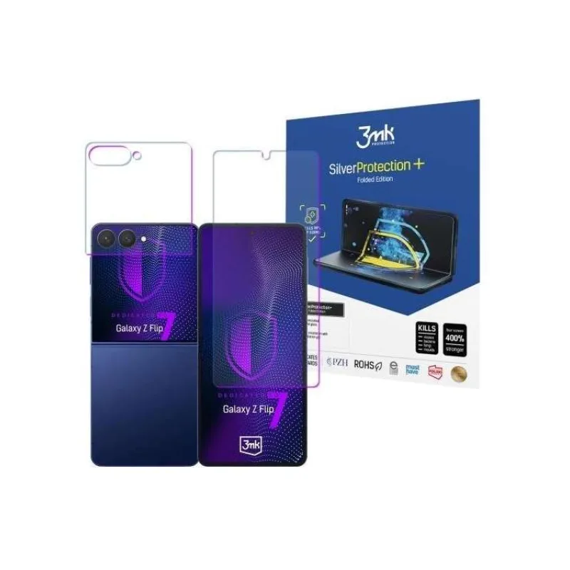 3mk ochranná folie SilverProtection+ Folded Edition pro Samsung Galaxy Z Flip 7 (5903108675369)