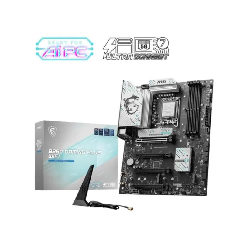 MSI B860 GAMING PLUS WIFI/LGA 1851/ATX (B860 GAMING PLUS WIFI)