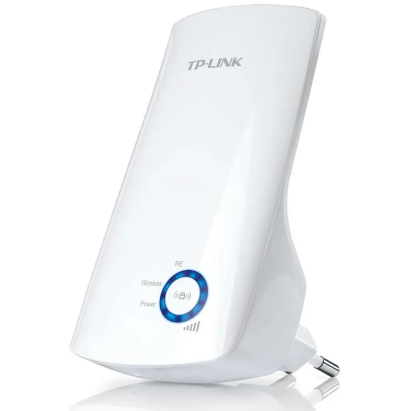 300Mbps Wi-Fi Range Extender
SPEED: 300Mbps at 2.4GHz
SPEC: 2 × Internal Antennas, Wall Plugged
FEATURE: Tether App, (TL-WA854RE)