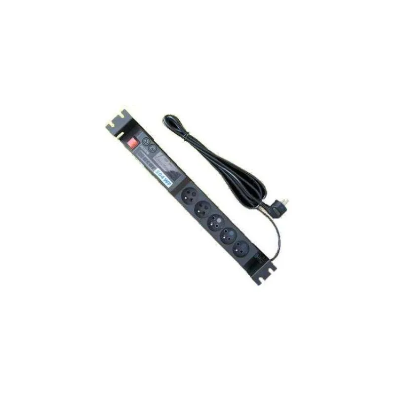 19" napája.pan.Acar 504WF 5x230V-5m black+prep.ochr (96071)