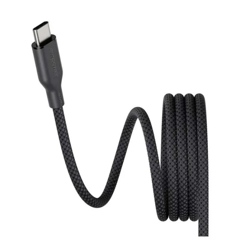 PanzerGlass kábel EMPOWER Magnetic USB-C to USB-C 1.5m 240W - Black (EM68208)